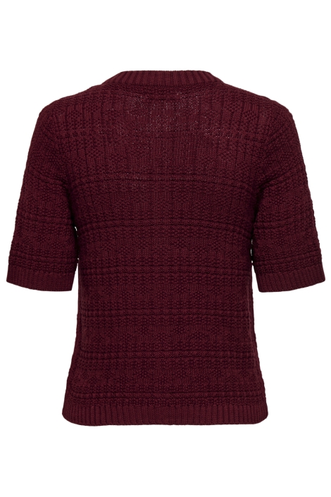 Jacqueline de Yong jdytikka s/s o-neck cardigan knt